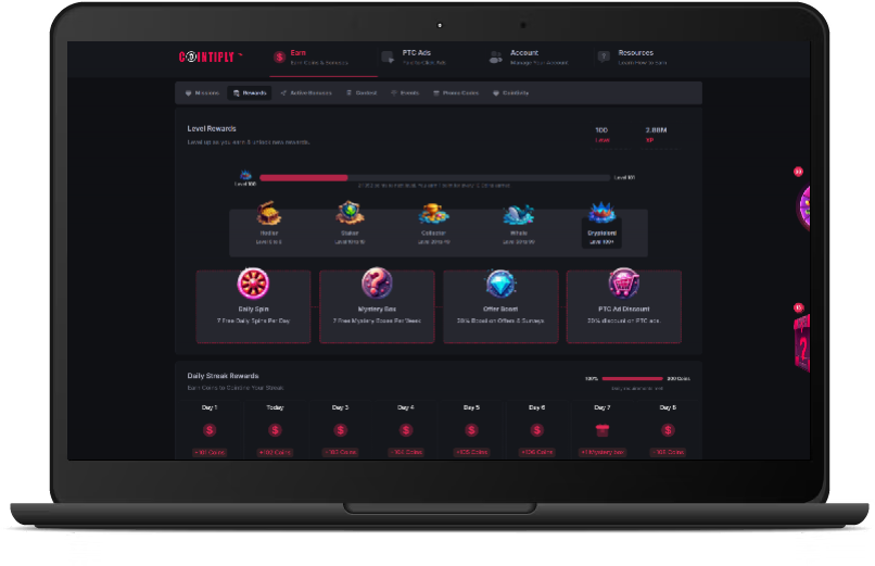 Cointiply Rewards